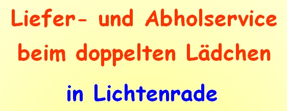 Liefer- und Abholservice Liefer- und Abholservice
