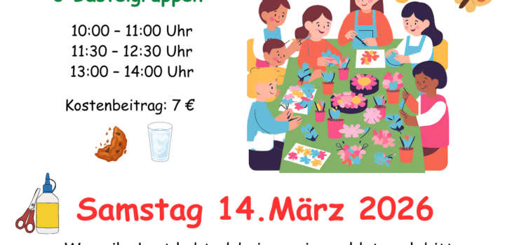 Basteln im März Basteln im März